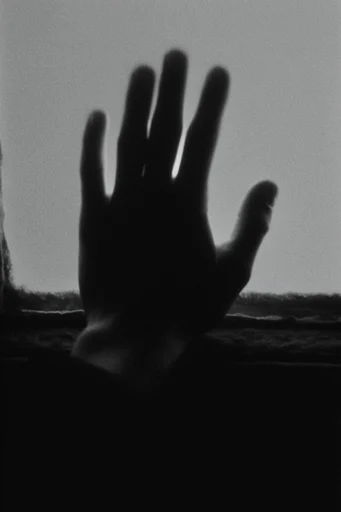 Stark Monochromatic Liminality style reference image — stark silhouettes