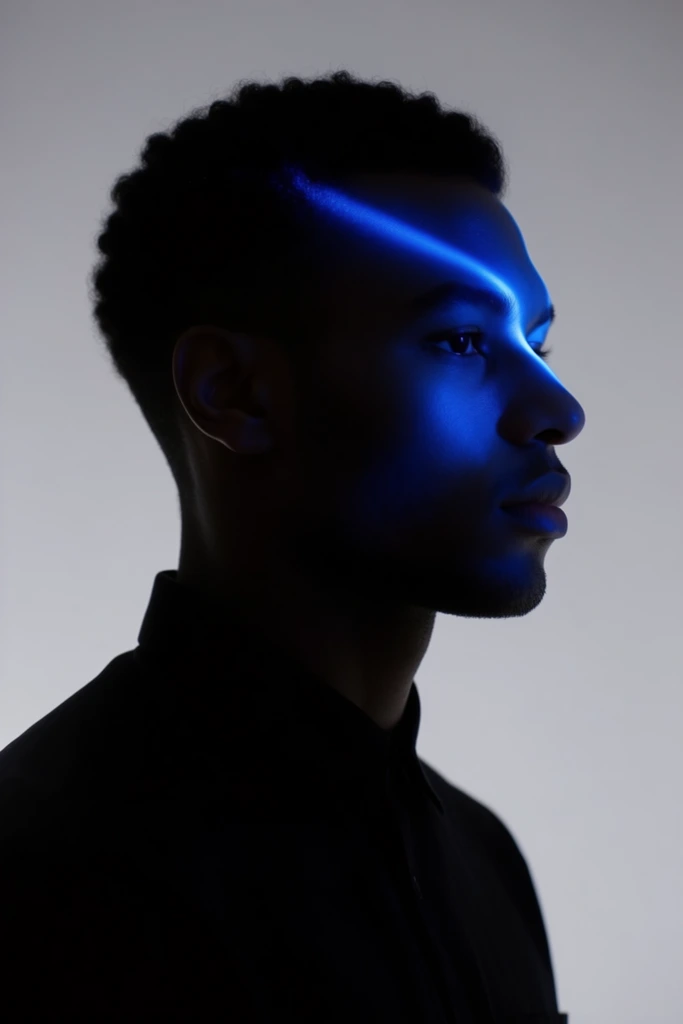 Minimalist Cybernetic Noir style AI image example 2