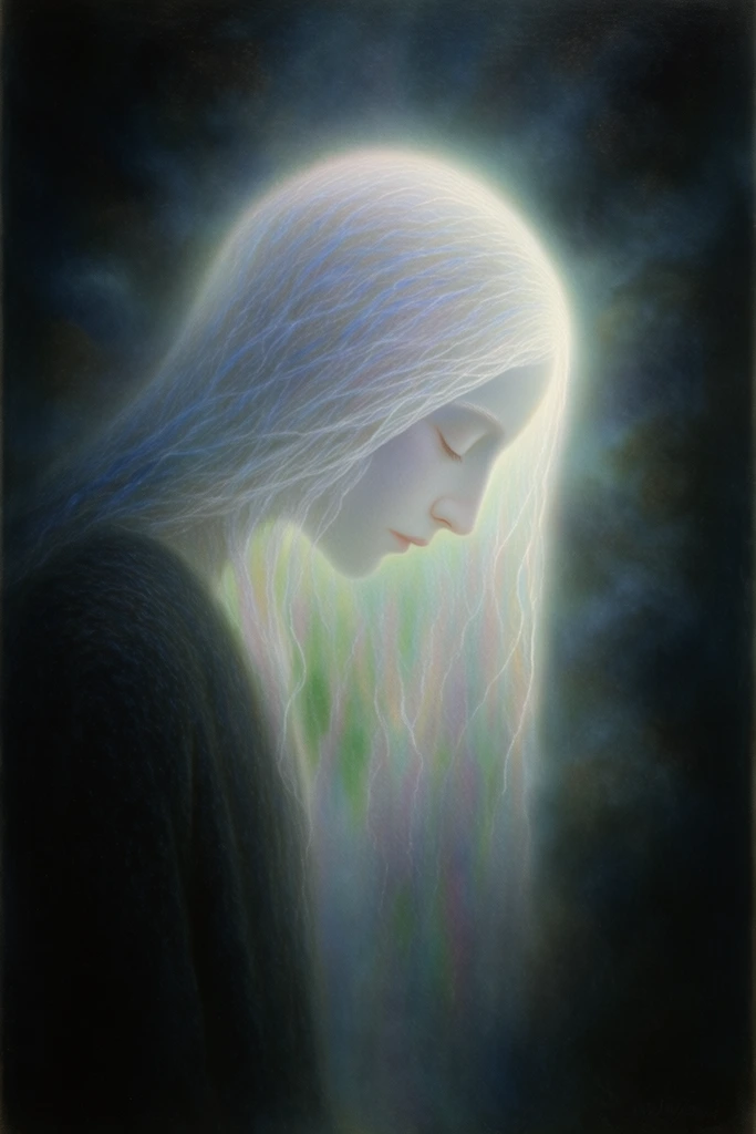 Luminous Mystical Surrealism style AI image example 1
