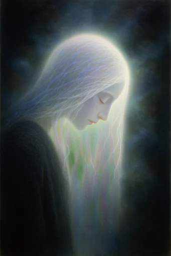 Luminous Mystical Surrealism moodboard — generate AI images in this style