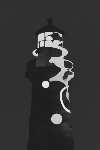 Luminous Noir Minimalism style reference image — ethereal spectral light