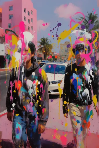 Maximalist Neon Pop-Surrealism style reference image — maximalist pop surrealism