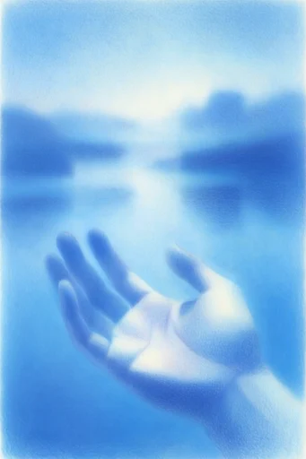 Ethereal Cobalt Reverie style reference image — ethereal dreamlike atmosphere
