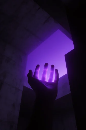 Monolithic Neon Minimalism style reference image — monolithic brutalism