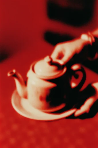 Crimson Noir Spectral style reference image — chiaroscuro noir