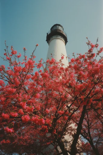 Nostalgic Analog Chromatics style reference image — low angle perspective