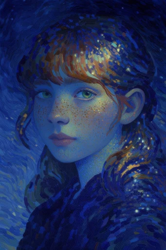 Celestial Gilded Symbolism style reference image — intricate filigree
