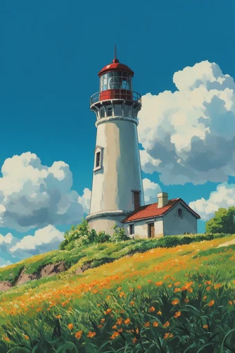 Vibrant Anime Nostalgia style reference image — painterly aesthetic