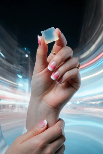 Kinetic Neon Surrealism style reference image — urban surrealism