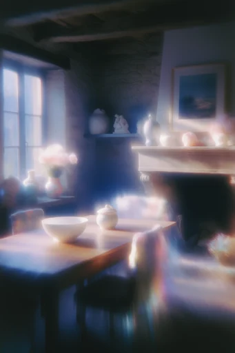 Luminescent Analog Dreamscape style AI image example 4