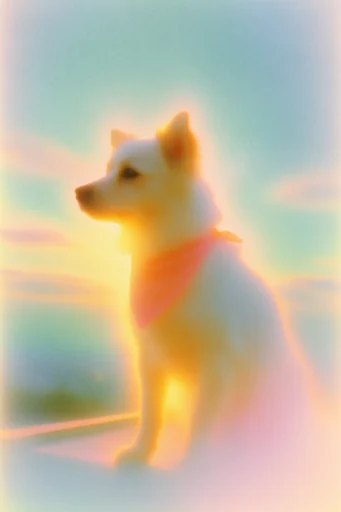 Ethereal Pictorialist Haze style reference image — hazy silhouette