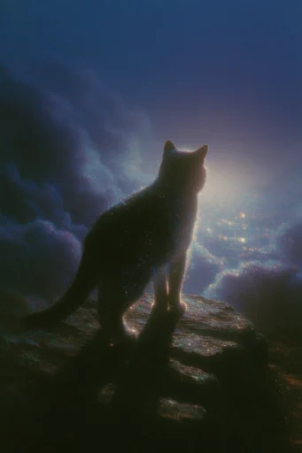 Luminous Nocturnal Dreamscape style reference image — dreamcore