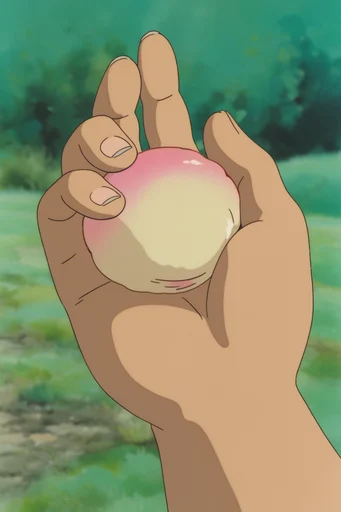 Nostalgic Pastoral Anime style reference image — 90s anime style