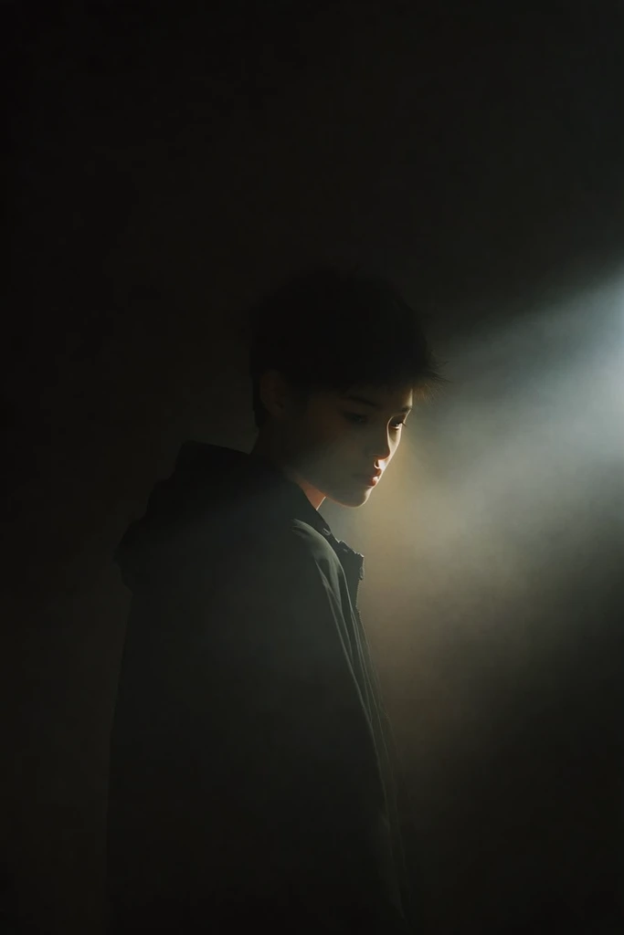Cinematic Chiaroscuro Solitude style AI image example 1