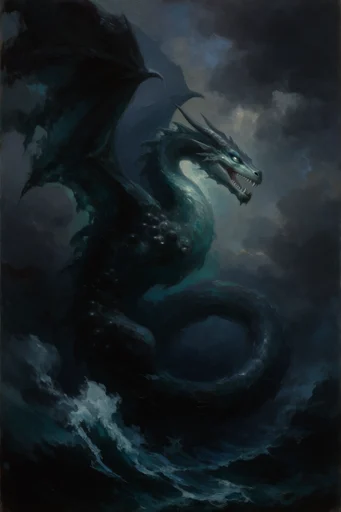 Abyssal Gothic Surrealism style reference image — liminal surrealism
