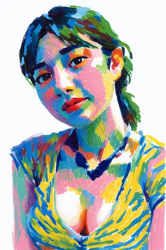 Vibrant Expressive Fauvism style reference image — chromatic fauvism