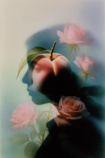Ethereal Spectral Noir style reference image — soft-focus silhouette