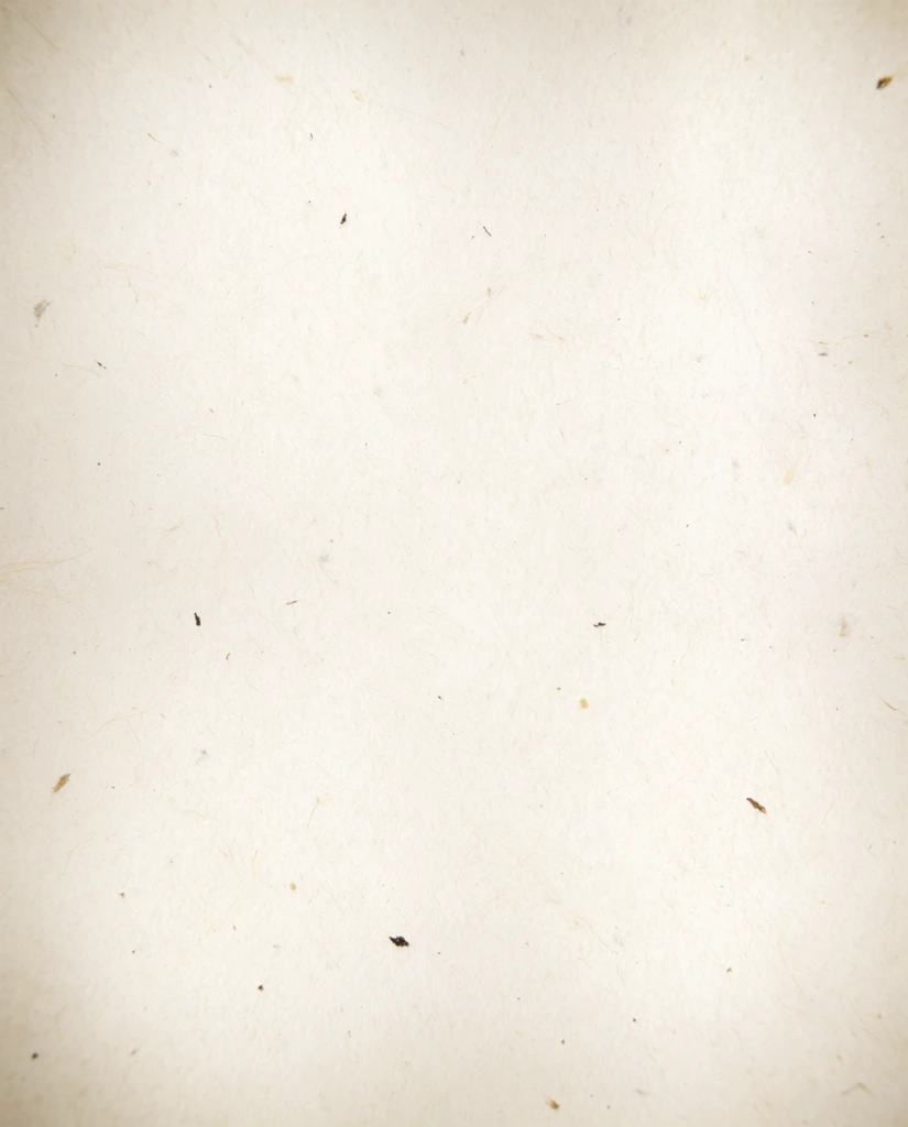 macro photography of off-white unbleached paper, scattered microscopic dark flecks, subtle organic grain, recycled parchment texture, warm cream color palette, soft diffuse lighting, gentle vignette, matte finish, minimalist, highly detailed material topography, extreme close-up