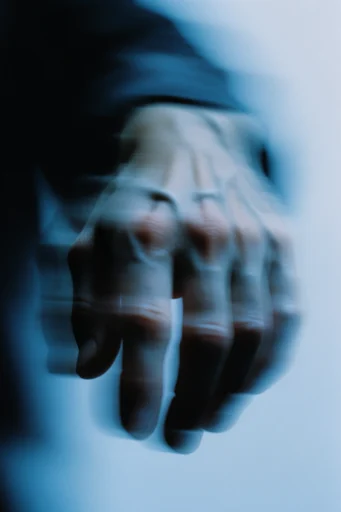 Spectral Motion Noir style reference image — cool-toned color palette