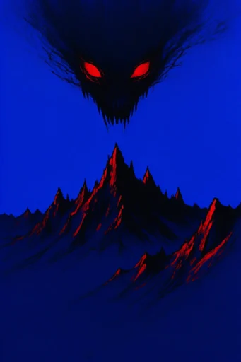 Nocturnal Esoteric Surrealism style reference image — high contrast noir