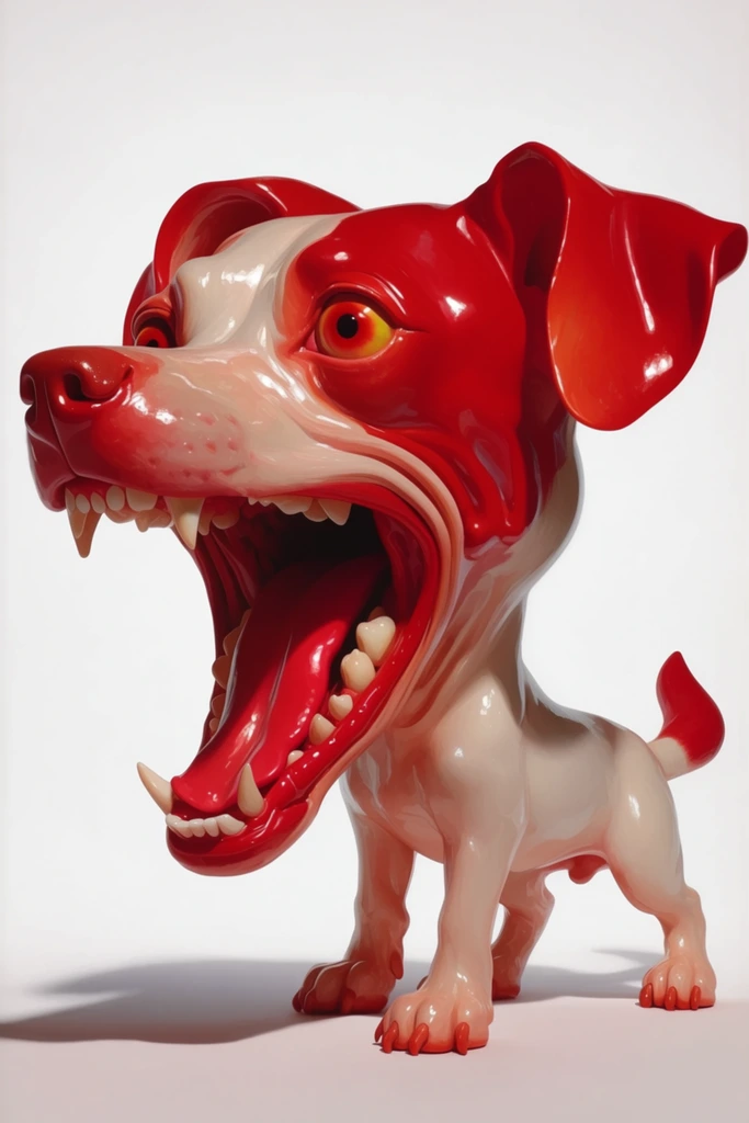 Clinical Crimson Surrealism style AI image example 3
