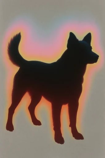Thermal Ethereal Noir style reference image — minimalist surrealism