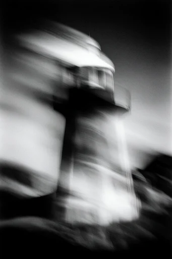 Spectral Kinetic Noir style reference image — ghostly silhouette