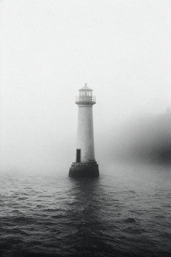 Monochrome Atmospheric Minimalism style reference image — minimalist composition