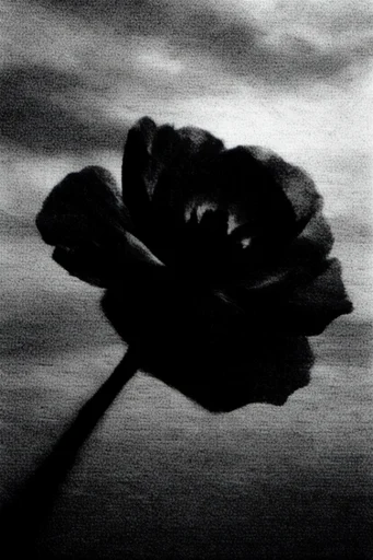 Atmospheric Monochromatic Noir style reference image — atmospheric motion blur