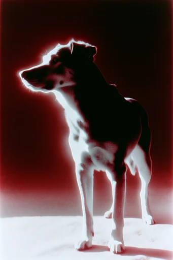 Crimson Astral Surrealism style reference image — dreamlike atmosphere