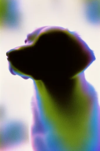 Ethereal Neon Silhouette style reference image — backlit mystery