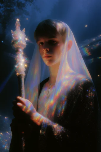 Ethereal Cosmic Mysticism moodboard — generate AI images in this style