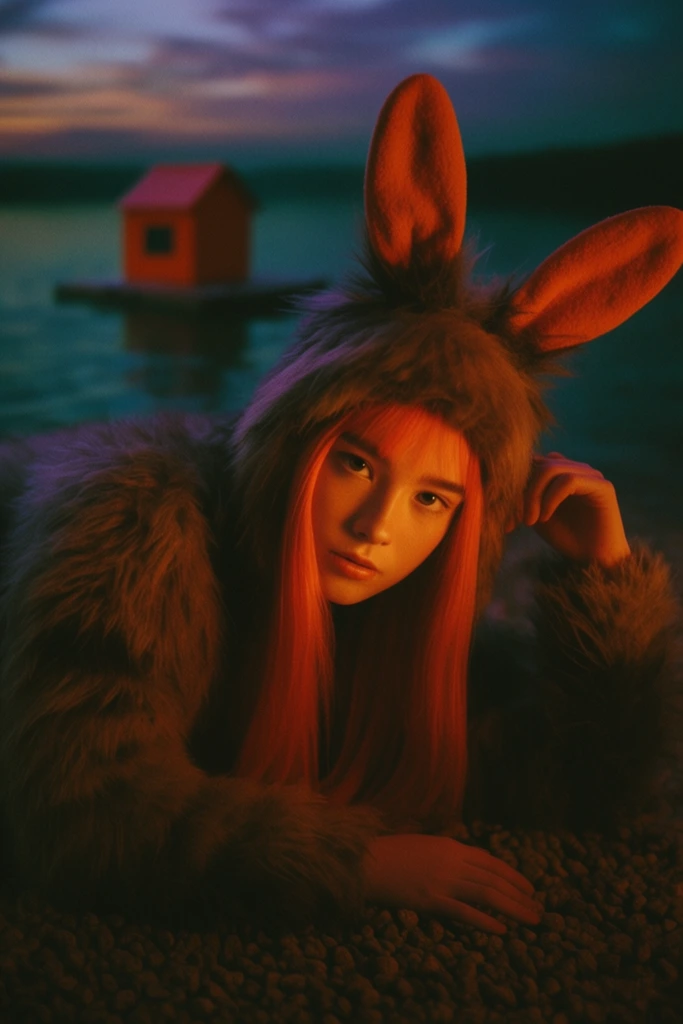Hyper-Chromatic Surreal Glamour style AI image example 3
