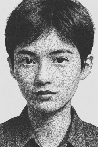 Graphic Monochromatic Printwork moodboard — generate AI images in this style