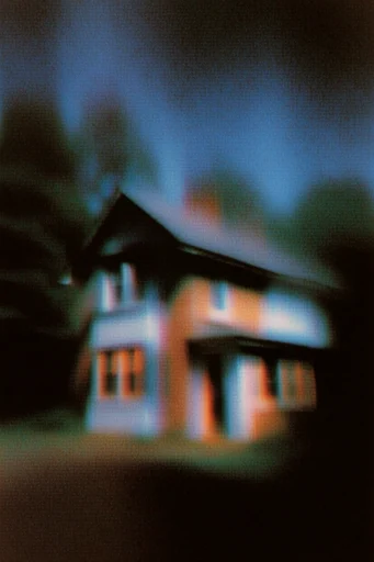 Luminous Analog Glitch style reference image — phosphor distortion