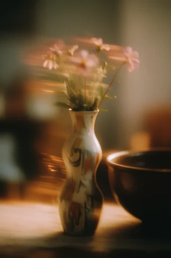 Amber Nocturnal Haze style reference image — cinematic film grain