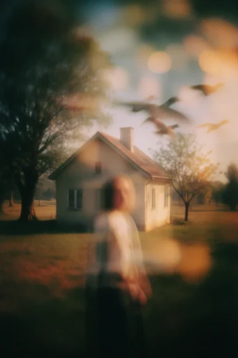 Prismatic Nocturnal Dreamscape style AI image example 4