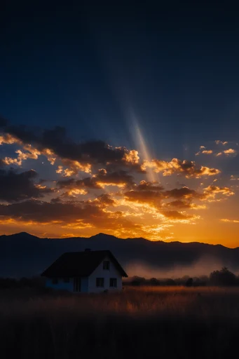 Luminous Twilight Dreamscapes style reference image — painterly texture