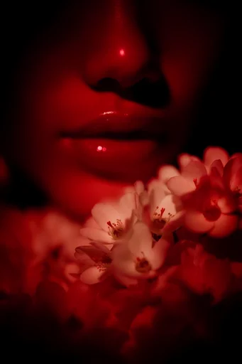 Cinematic Crimson Noir style reference image — cinematic motion blur