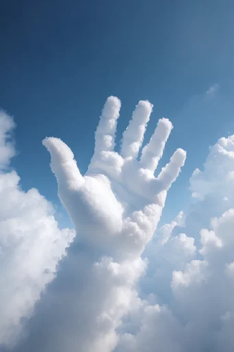 Ethereal Cloud Surrealism style reference image — surreal fantasy landscape