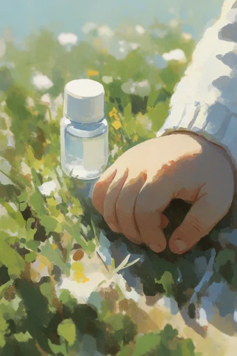 Luminous Pastoral Nostalgia style reference image — dappled sunlight