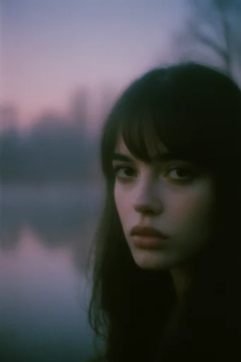 Ethereal Analog Haze style reference image — ethereal light leaks
