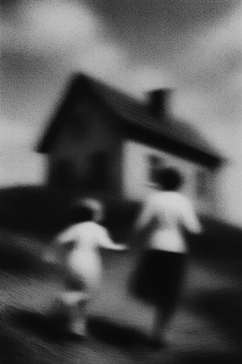 Spectral Analog Noir style AI image example 4
