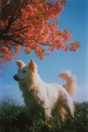 Nostalgic Analog Chromatics style reference image — 35mm analog film aesthetic