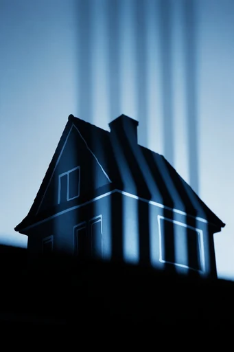 Luminous Cobalt Noir style AI image example 4