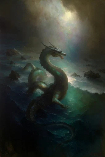 Atmospheric Nocturnal Romanticism style reference image — sublime romanticism