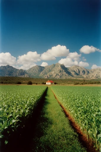 Surrealist Liminal Pastoralism style reference image — liminal space