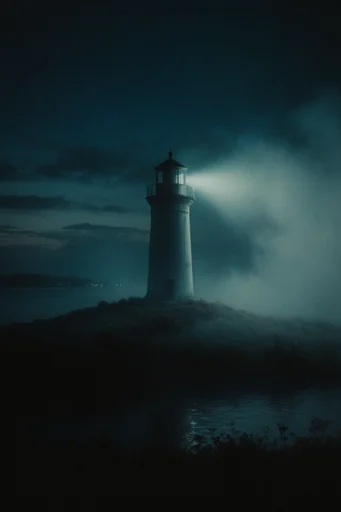 Cinematic Nocturnal Silhouette style reference image — volumetric glow
