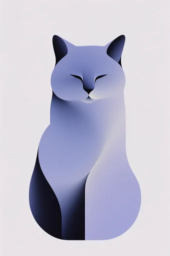 Chromatic Minimalist Abstraction style reference image — chromatic highlights