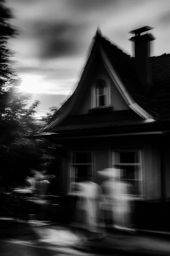 Spectral Noir Motion style AI image example 4